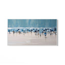 Quadro Stampa su Tela Spiaggia azzurra - CupidoDesign