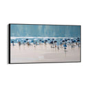 Quadro Stampa su Tela Spiaggia azzurra - CupidoDesign