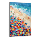 Quadro Stampa su Tela Spiaggia Colorata - CupidoDesign