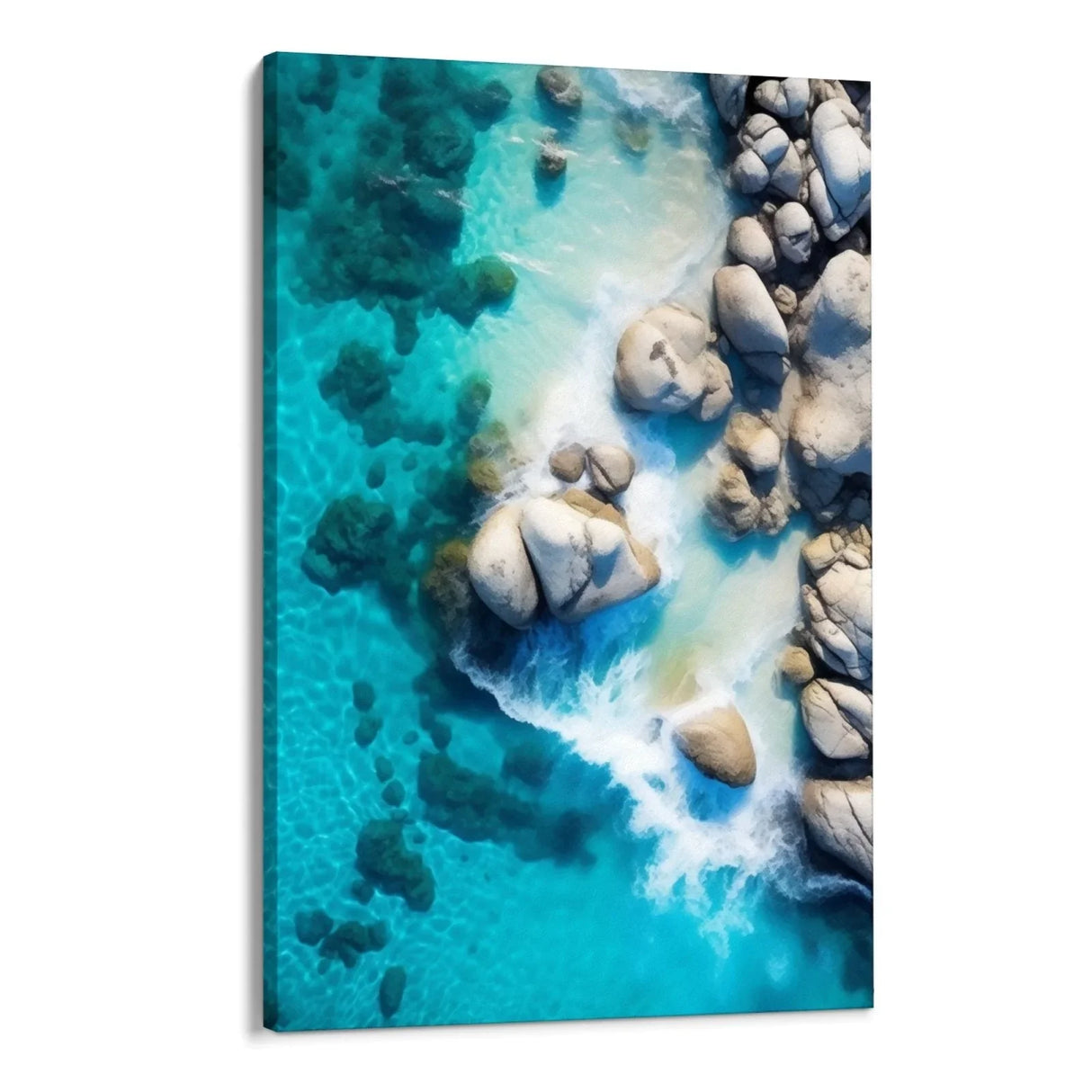Quadro Stampa su Tela Spiaggia paradisiaca - CupidoDesign