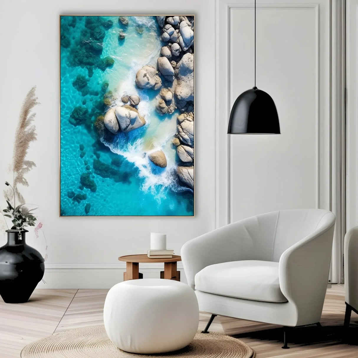 Quadro Stampa su Tela Spiaggia paradisiaca - CupidoDesign