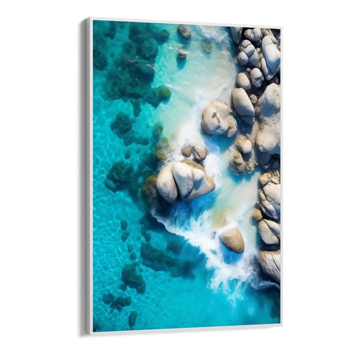 Quadro Stampa su Tela Spiaggia paradisiaca - CupidoDesign