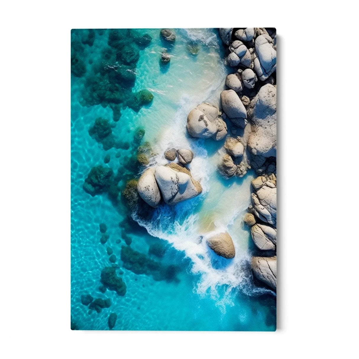 Quadro Stampa su Tela Spiaggia paradisiaca - CupidoDesign