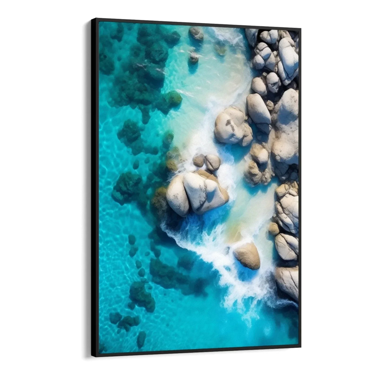 Quadro Stampa su Tela Spiaggia paradisiaca - CupidoDesign
