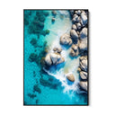 Quadro Stampa su Tela Spiaggia paradisiaca - CupidoDesign