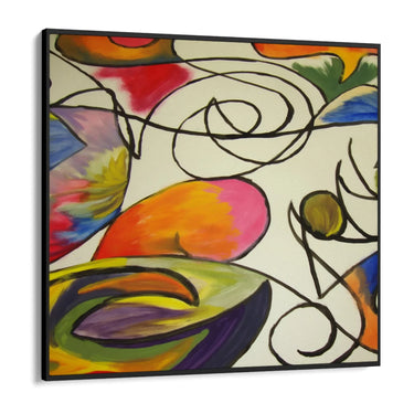 Quadro Stampa su Tela Spirale di onde - CupidoDesign