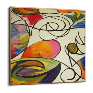 Quadro Stampa su Tela Spirale di onde - CupidoDesign