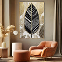Quadro Stampa su Tela Spirito della Foglia - CupidoDesign
