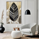 Quadro Stampa su Tela Spirito della Foglia - CupidoDesign