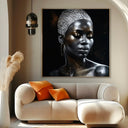 Quadro Stampa su Tela Splendido Argentato - CupidoDesign