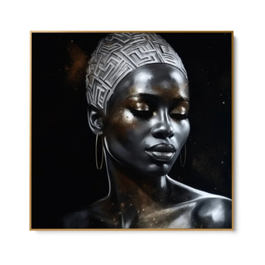 Quadro Stampa su Tela Splendido Argentato - CupidoDesign