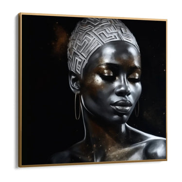 Quadro Stampa su Tela Splendido Argentato - CupidoDesign