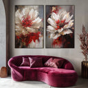 Quadro Stampa su Tela Splendore floreale - CupidoDesign