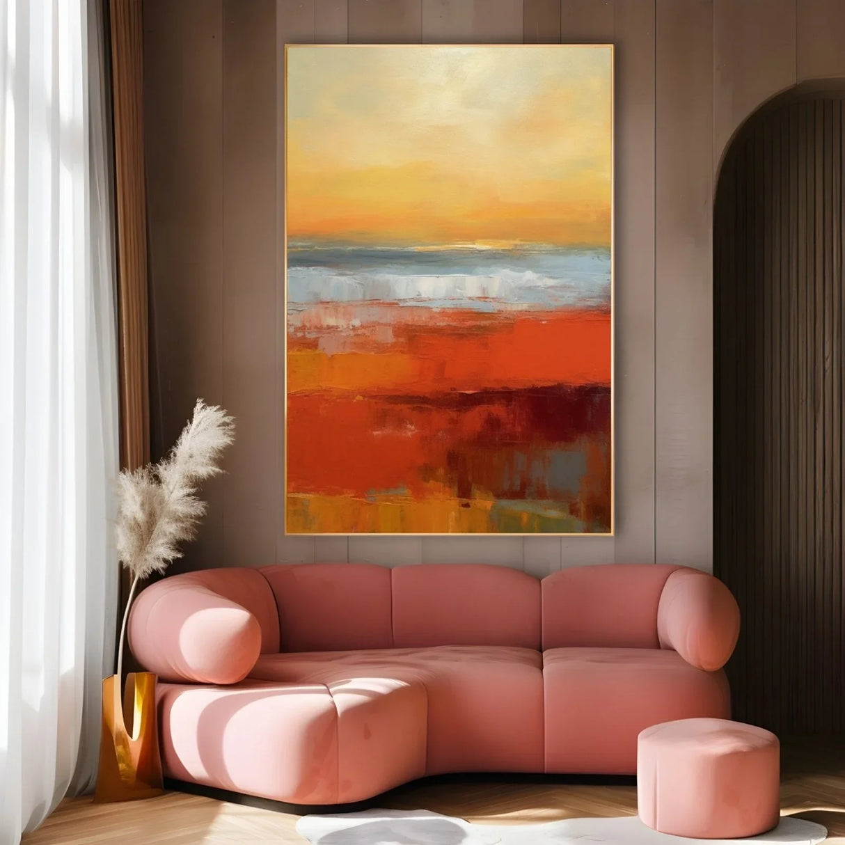 Quadro Stampa su Tela Splendore Limpido - CupidoDesign