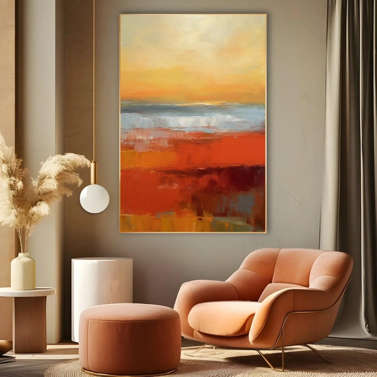 Quadro Stampa su Tela Splendore Limpido - CupidoDesign