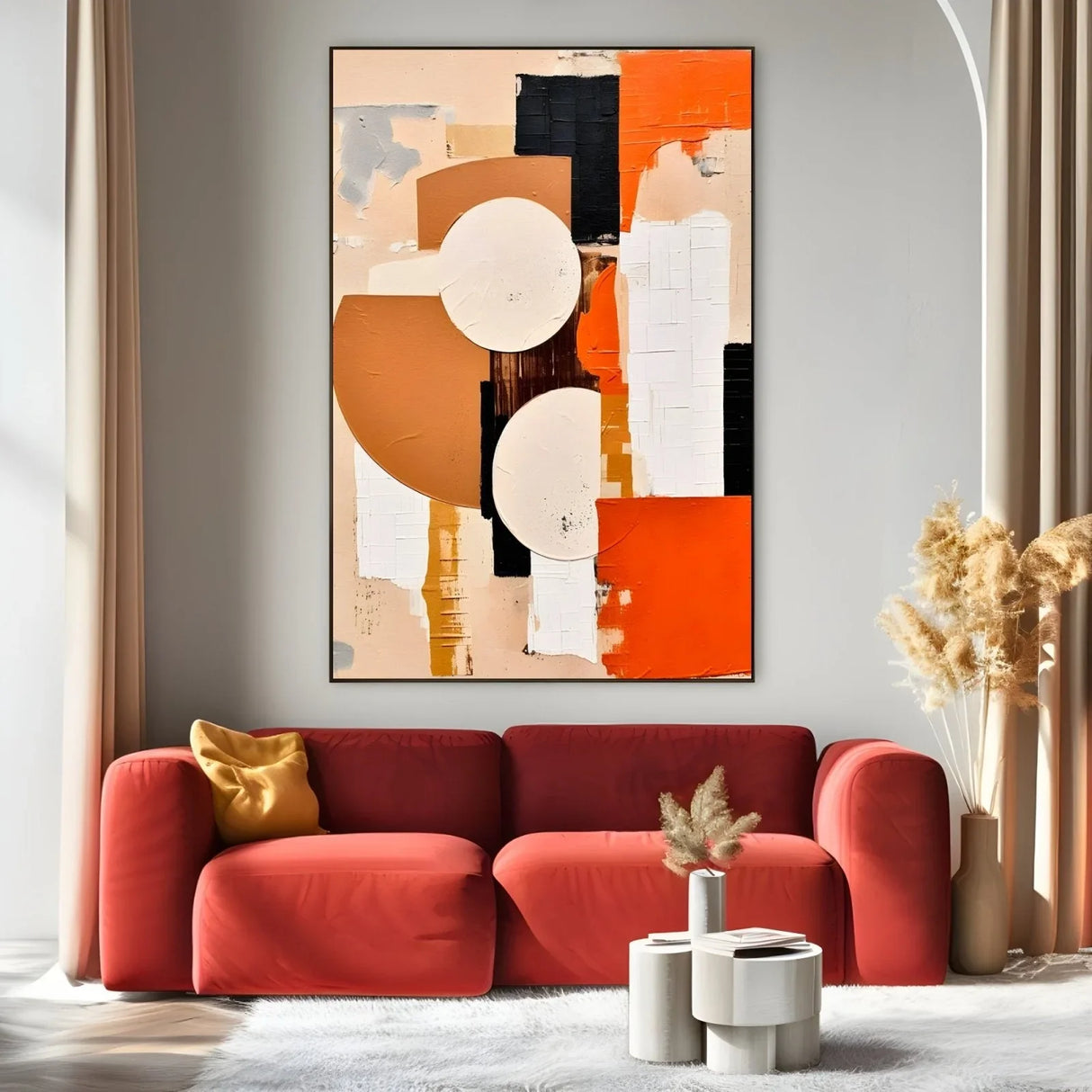 Quadro Stampa su Tela Splendore Minimal - CupidoDesign