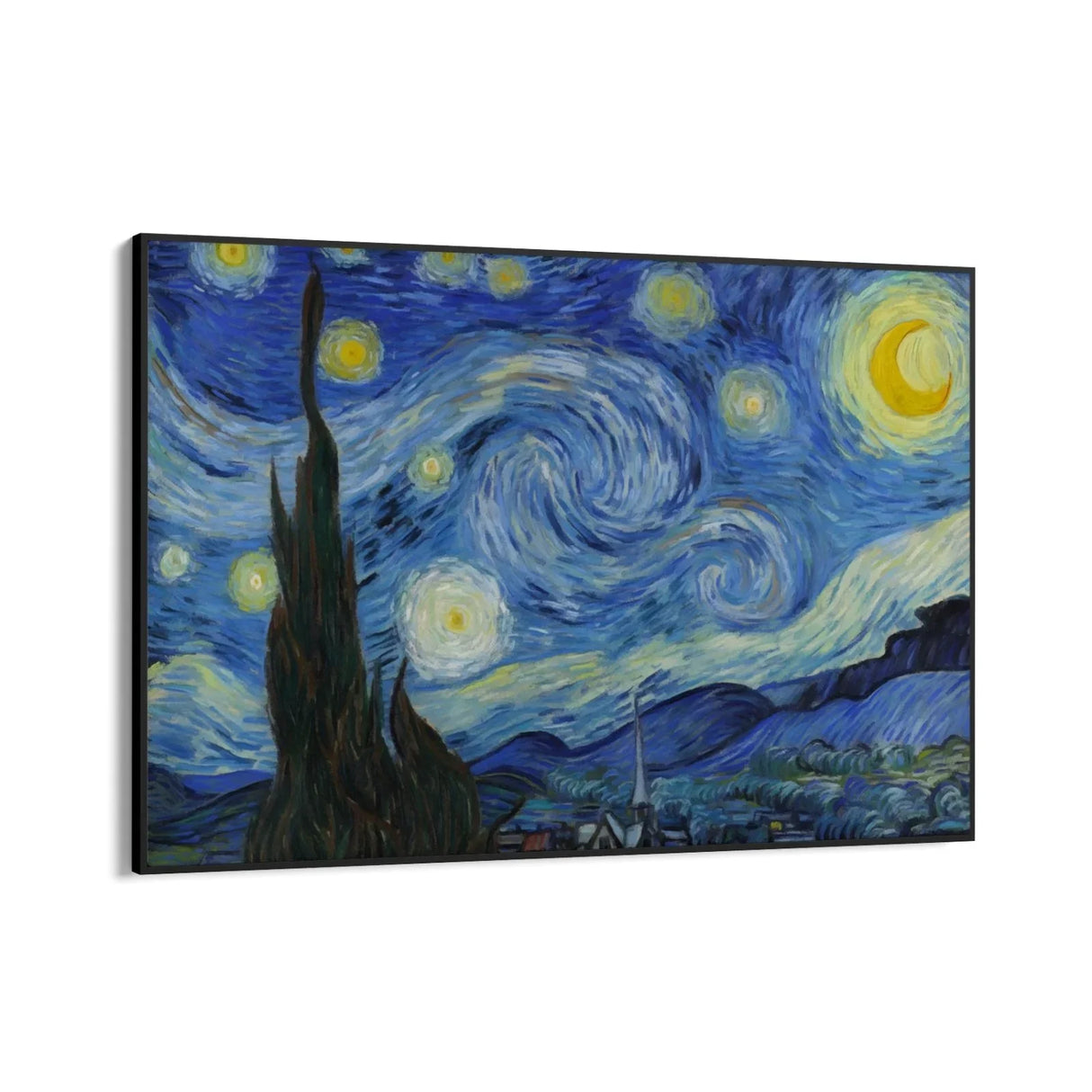 Quadro Stampa su Tela Starry Night, Vincent Van Gogh - CupidoDesign