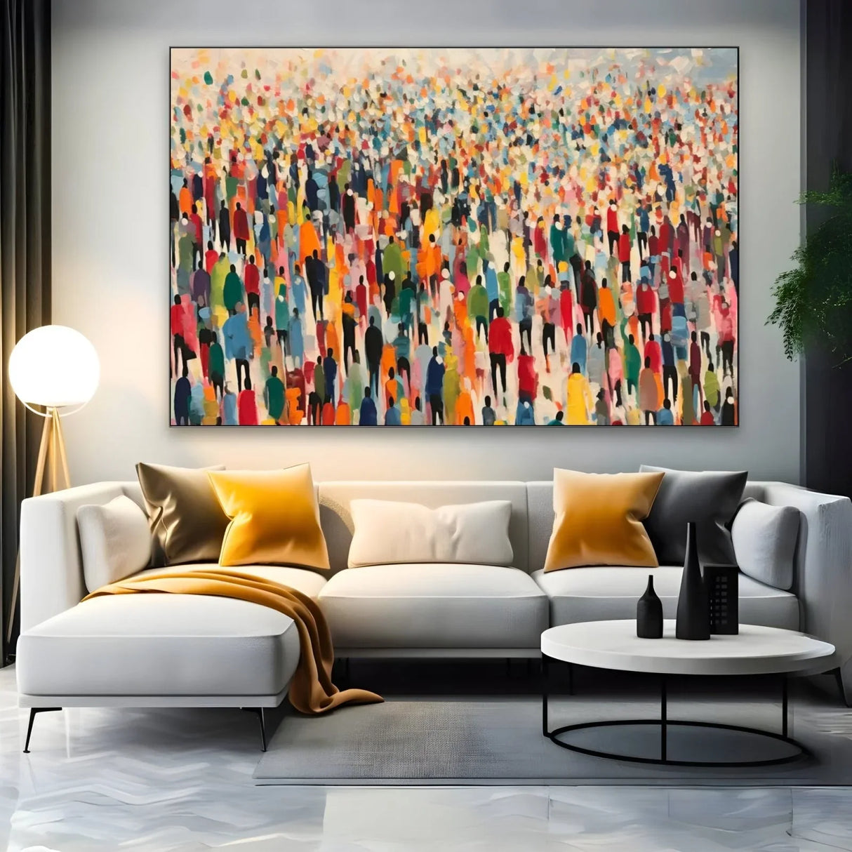 Quadro Stampa su Tela Stile Astratto - CupidoDesign
