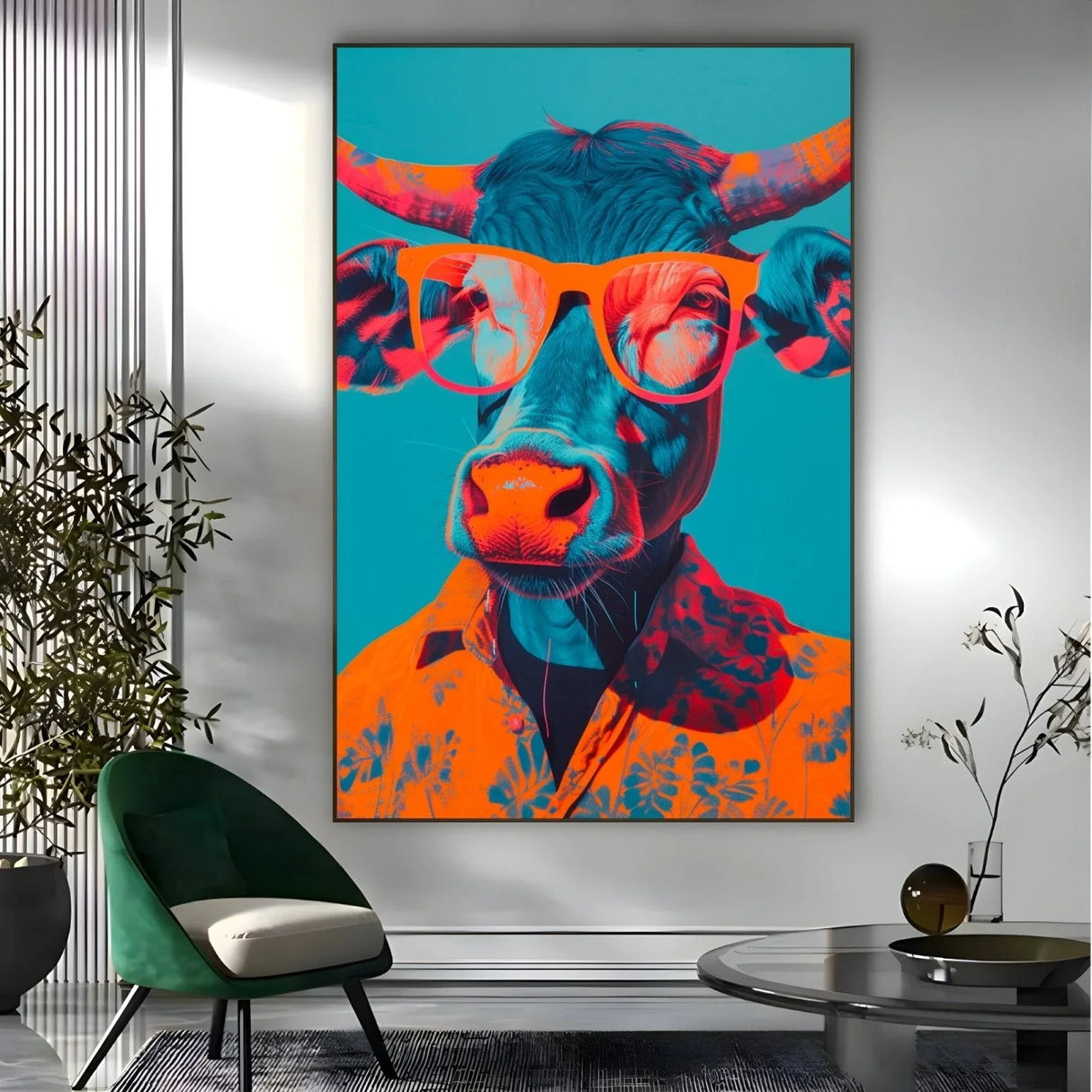 Quadro Stampa su Tela Stile colorato - CupidoDesign