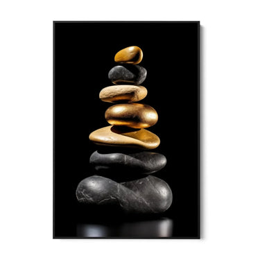 Quadro Stampa su Tela Stone balancing - CupidoDesign
