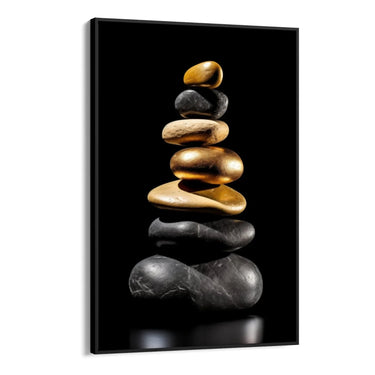 Quadro Stampa su Tela Stone balancing - CupidoDesign