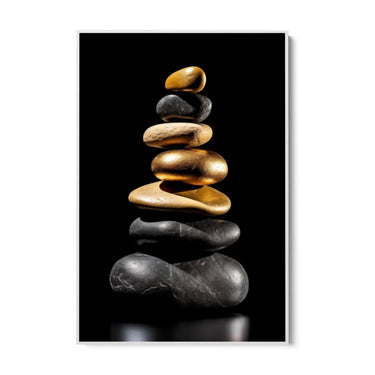 Quadro Stampa su Tela Stone balancing - CupidoDesign
