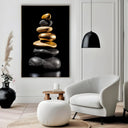 Quadro Stampa su Tela Stone balancing - CupidoDesign