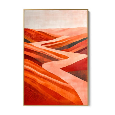 Quadro Stampa su Tela Strade Ardenti - CupidoDesign