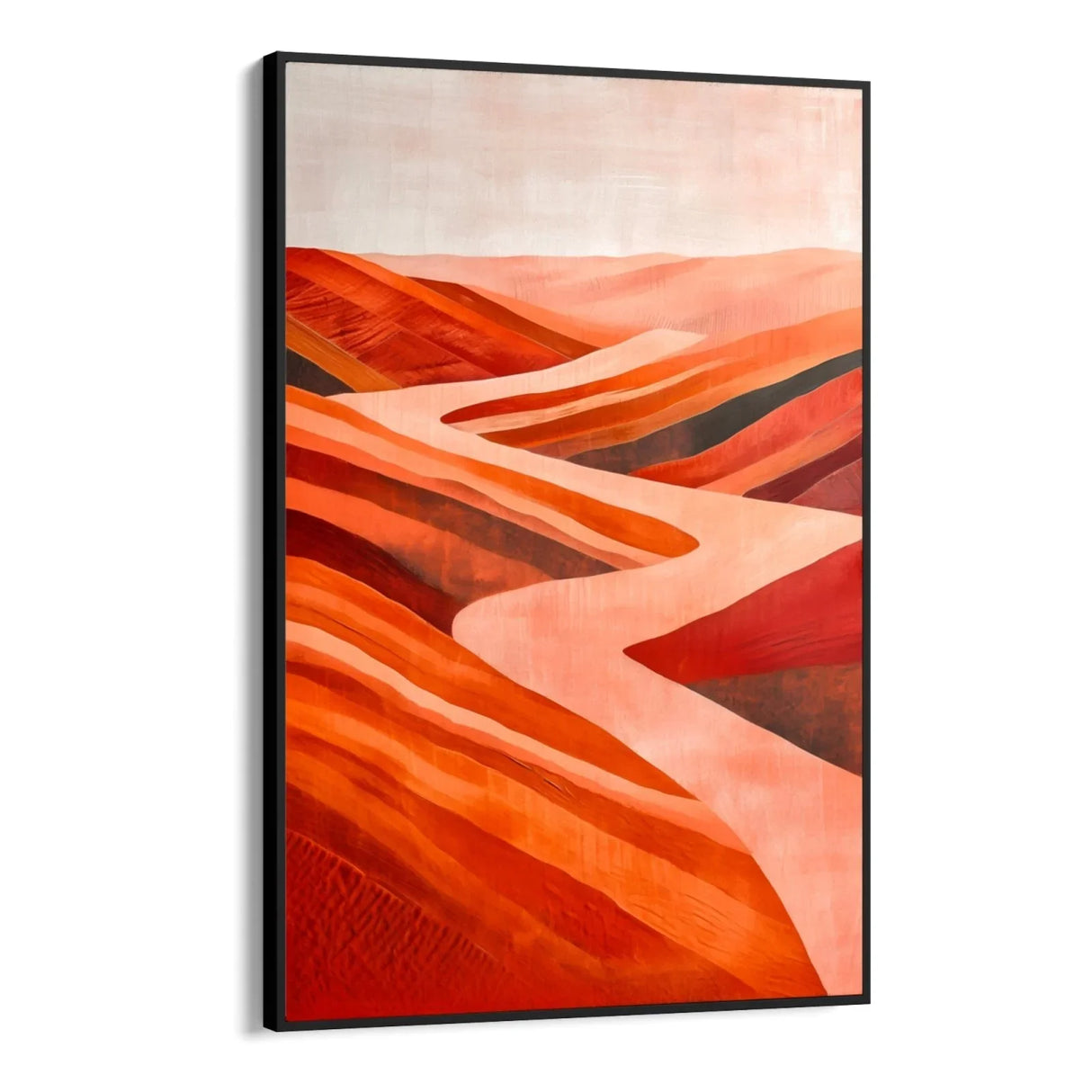 Quadro Stampa su Tela Strade Ardenti - CupidoDesign