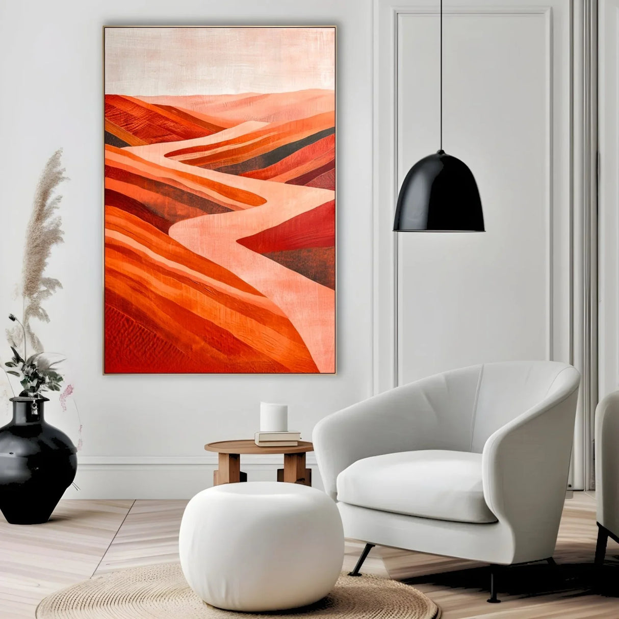 Quadro Stampa su Tela Strade Ardenti - CupidoDesign