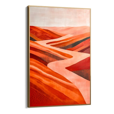 Quadro Stampa su Tela Strade Ardenti - CupidoDesign