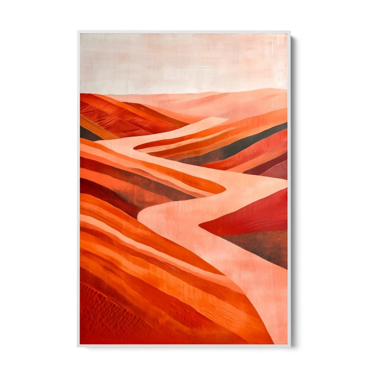 Quadro Stampa su Tela Strade Ardenti - CupidoDesign