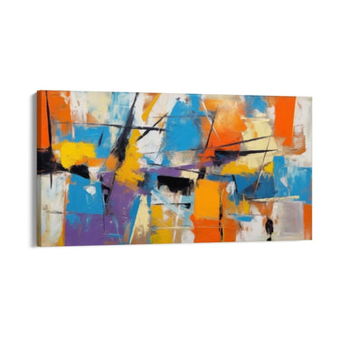 Quadro Stampa su Tela Strati di sfumature - CupidoDesign