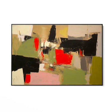 Quadro Stampa su Tela Stravaganza di colori - CupidoDesign