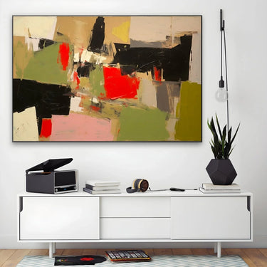 Quadro Stampa su Tela Stravaganza di colori - CupidoDesign