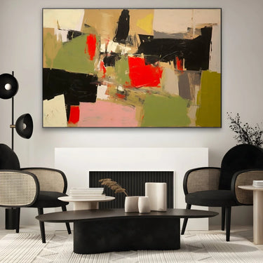 Quadro Stampa su Tela Stravaganza di colori - CupidoDesign