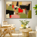 Quadro Stampa su Tela Stravaganza di colori - CupidoDesign