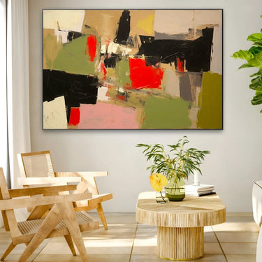 Quadro Stampa su Tela Stravaganza di colori - CupidoDesign