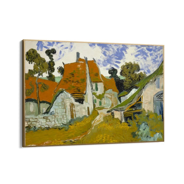 Quadro Stampa su Tela Street in Auvers-Sur-Oise, Vincent Van Gogh - CupidoDesign