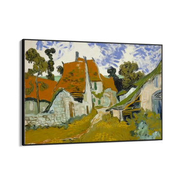 Quadro Stampa su Tela Street in Auvers-Sur-Oise, Vincent Van Gogh - CupidoDesign