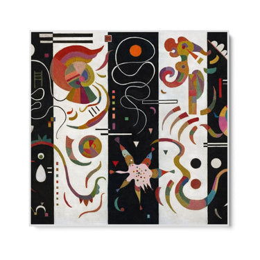 Quadro Stampa su Tela Striped, Wassily Kandinsky - CupidoDesign