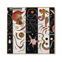 Quadro Stampa su Tela Striped, Wassily Kandinsky - CupidoDesign