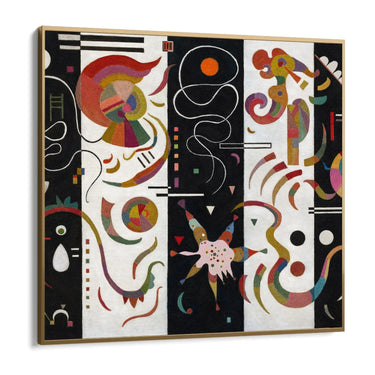 Quadro Stampa su Tela Striped, Wassily Kandinsky - CupidoDesign