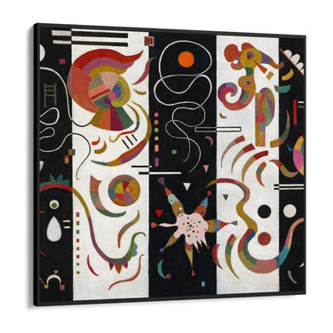 Quadro Stampa su Tela Striped, Wassily Kandinsky - CupidoDesign