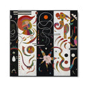 Quadro Stampa su Tela Striped, Wassily Kandinsky - CupidoDesign
