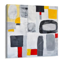 Quadro Stampa su Tela Strutture in Contrasto - CupidoDesign