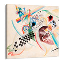 Quadro Stampa su Tela Su Bianco ll, Wassily Kandinsky - CupidoDesign