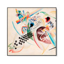 Quadro Stampa su Tela Su Bianco ll, Wassily Kandinsky - CupidoDesign