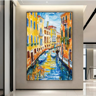 Quadro Stampa su Tela Suggestioni di Venezia - CupidoDesign