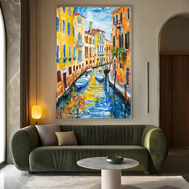 Quadro Stampa su Tela Suggestioni di Venezia - CupidoDesign